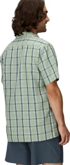 Marmot Flanelli- Ja Kauluspaidat^Men's Eldridge Novelty Classic SS Agate Green Oliver Plaid