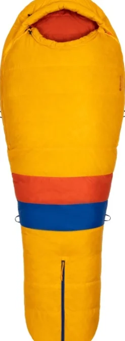 Marmot Never Summer Long -18°C Solar/Red Sun Unisex| Makuupussit/Kolmen Vuodenajan Makuupussit