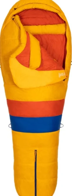 Marmot Never Summer Long -18°C Solar/Red Sun Unisex| Makuupussit/Kolmen Vuodenajan Makuupussit