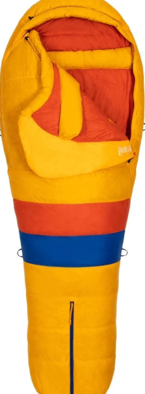 Marmot Never Summer Long -18°C Solar/Red Sun Unisex| Makuupussit/Kolmen Vuodenajan Makuupussit