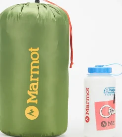 Marmot Never Summer Long -18°C Solar/Red Sun Unisex| Makuupussit/Kolmen Vuodenajan Makuupussit