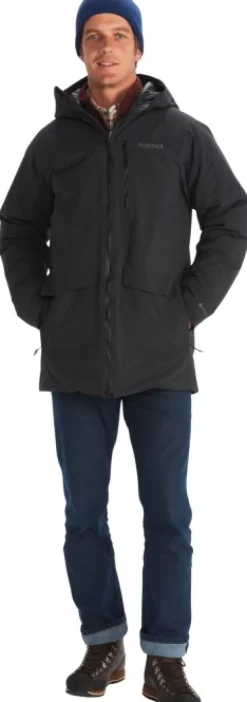 Marmot Oslo GORE-TEX untuvatakki, musta| Talvitakit