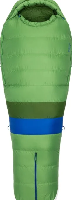 Marmot Palisade Long untuvamakuupussi, Forest Green/Foliage| Makuupussit/Kolmen Vuodenajan Makuupussit