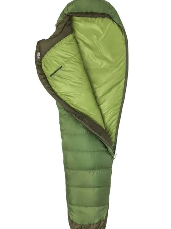 Marmot Trestles Elite Eco -2,2°C Regular Left Zip Vine Green/Forest Night Unisex| Makuupussit/Kolmen Vuodenajan Makuupussit