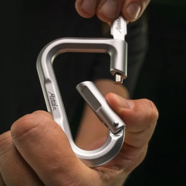 Matador BetaLock karabiinihaka/lukko, Orange| Matkatarvikkeet