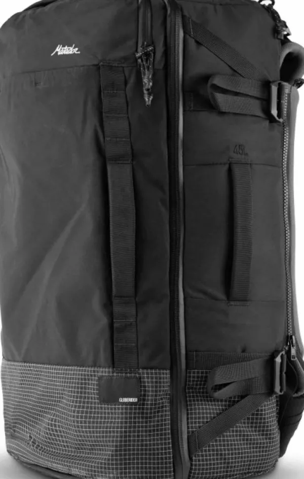 Matador GlobeRider45 Travel Backpack reppu, musta, 45 L| Matkalaukut