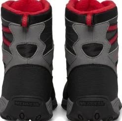 Merrell Kids Outback Snow Boot lasten talvikenkä, musta/harmaa/punainen| Lasten Kengät