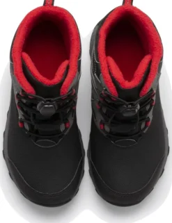 Merrell Kids Outback Snow Boot lasten talvikenkä, musta/harmaa/punainen| Lasten Kengät