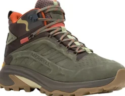 Merrell Moab Speed 2 Ltr Mid WP kengät, Olive| Ulkoilukengät