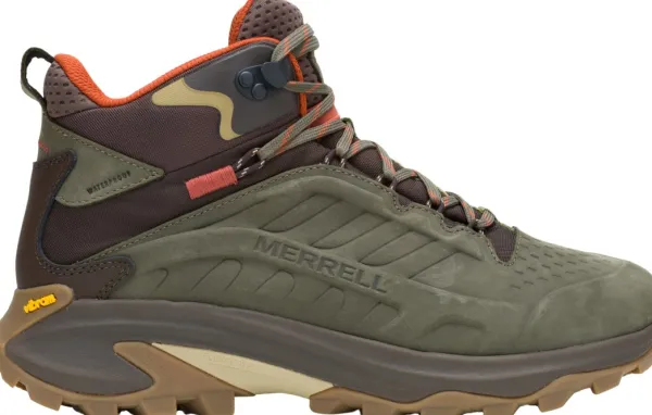 Merrell Moab Speed 2 Ltr Mid WP kengät, Olive| Ulkoilukengät