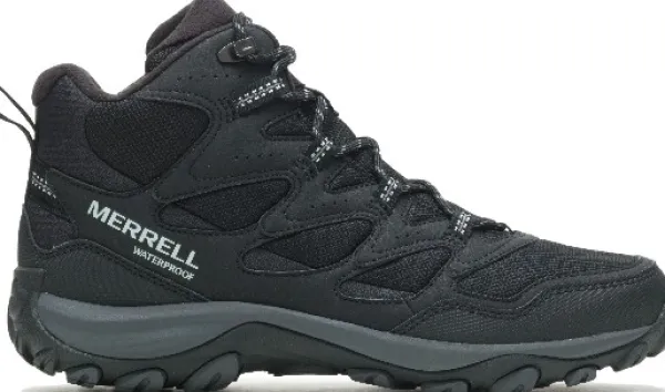 Merrell West Rim Sport Thermo Mid Waterproof talvikenkä, musta| Talvikengät Ja -saappaat