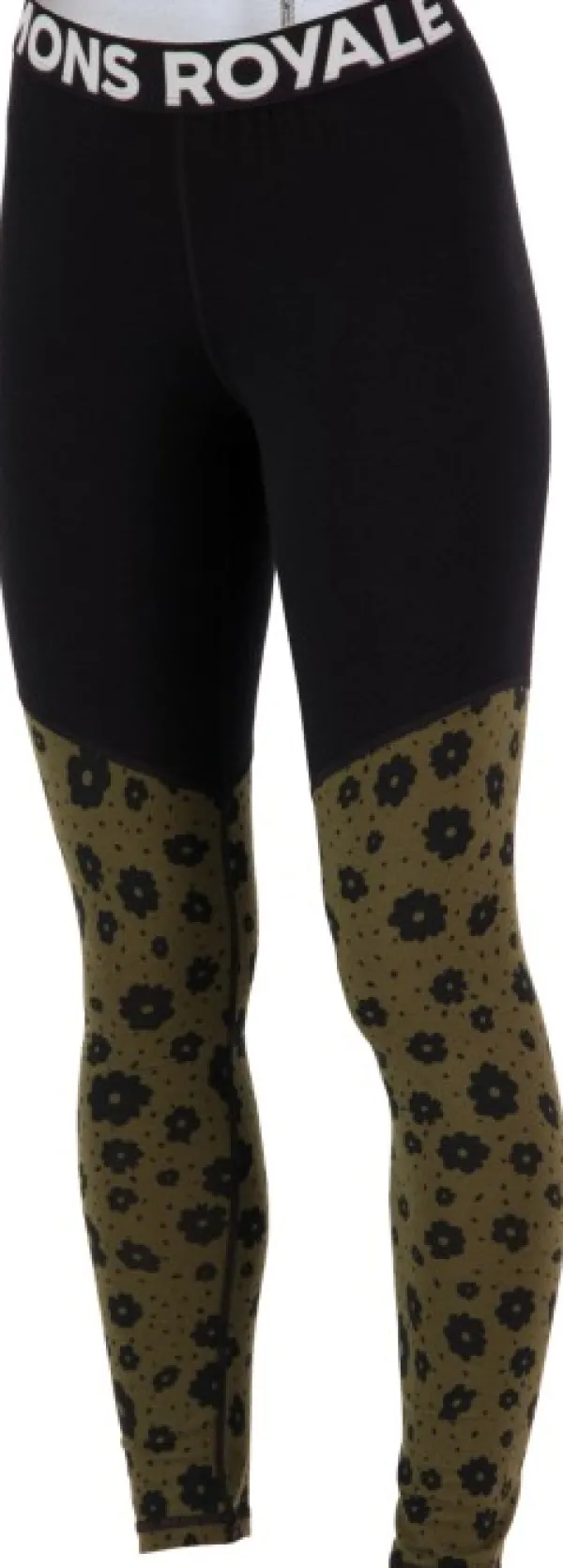 Mons Royale Cascade Merino Flex 200 Legging naisten kerrastohousut, Aoraki Lily| Kerrastohousut