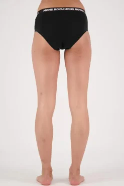 Mons Royale Sylvia Boyleg naisten alushousut, musta| Alusvaatteet