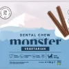 Monster Makupalat^Dog Dental Chew Vegan hammashoitoherkku, S, 28 kpl