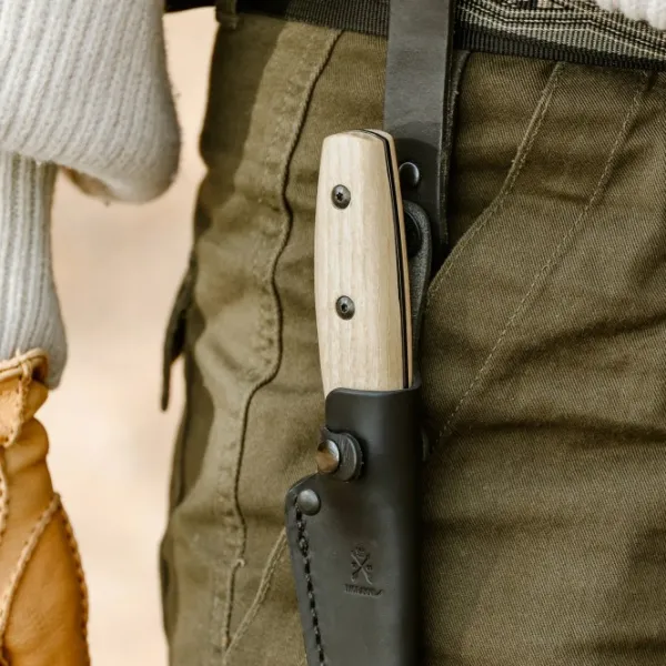 Morakniv Puukot^Finn Blackblade puukko, S, Ash Wood