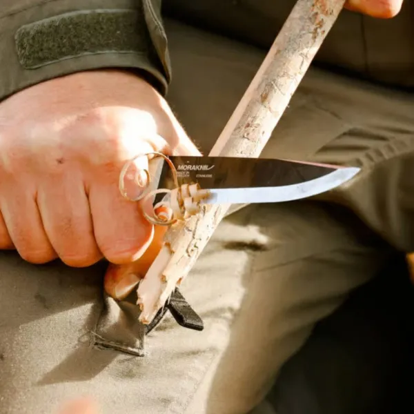 Morakniv Lok Blackblade puukko, S, Ash Wood| Puukot