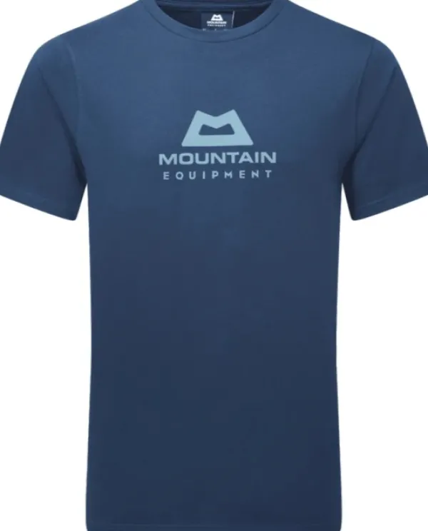 Mountain Equipment T-paidat Ja Pikeepaidat^Emblem Men's Tee Denim Blue