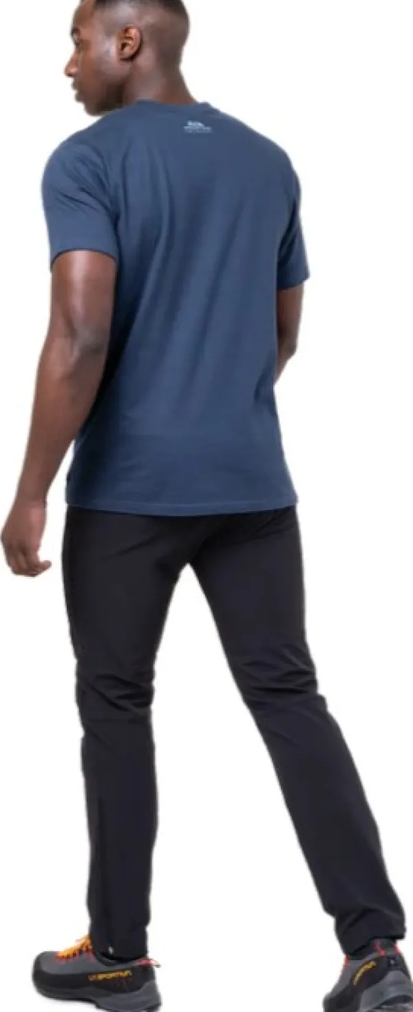 Mountain Equipment T-paidat Ja Pikeepaidat^Emblem Men's Tee Denim Blue