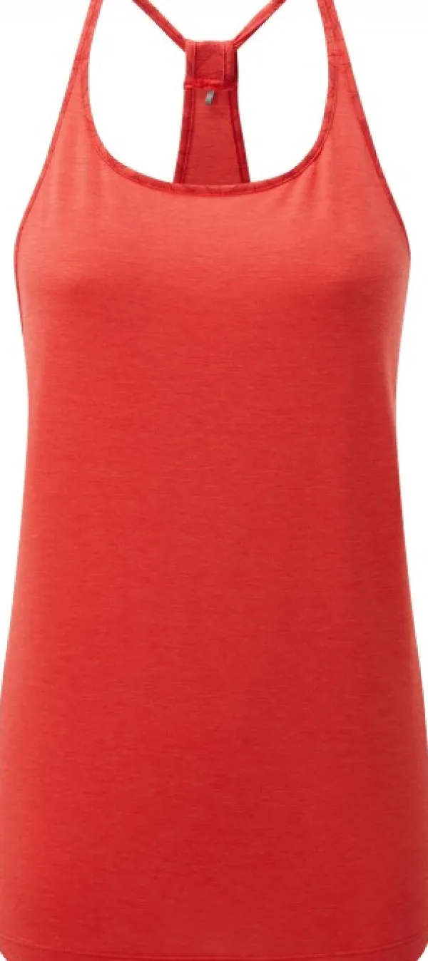 Mountain Equipment Headpoint Vest naisten toppi, punaoranssi| Hihattomat Paidat