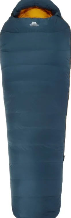 Mountain Equipment Helium 400 Left Zip Long -6°C makuupussi, sininen| Makuupussit/Kevät- Ja Kesämakuupussit