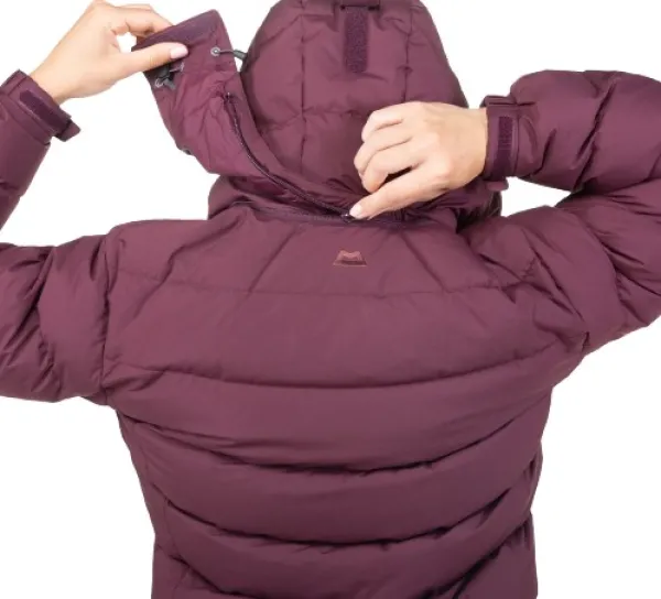 Mountain Equipment Talvitakit^Lightline Eco Parka naisten talvitakki, viininpunainen