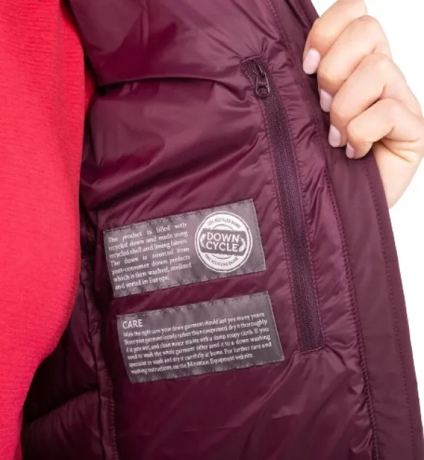 Mountain Equipment Talvitakit^Lightline Eco Parka naisten talvitakki, viininpunainen