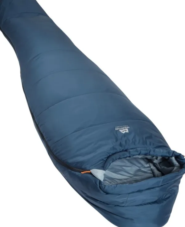 Mountain Equipment Lunar II Long makuupussi, deniminsininen| Makuupussit/Kolmen Vuodenajan Makuupussit