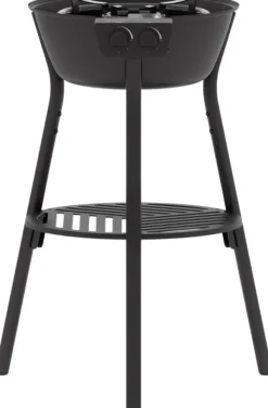 Muurikka 48 LL kaasupoltin pitkillä jaloilla, musta| Ruoanlaitto ja grillaus/Kaasukeittimet