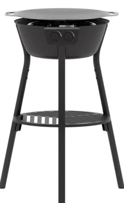 Muurikka Ruoanlaitto ja grillaus/Grillaaminen^kaasupoltin jaloilla 48 LL, musta
