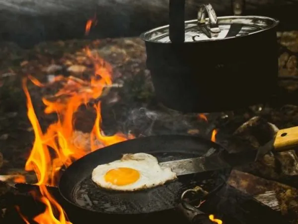 Muurikka Avotulelle^Paistinpannu Ilman Vartta 23 cm