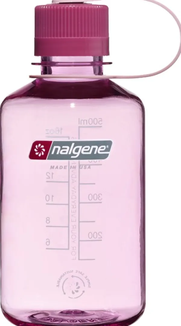 Nalgene Bottle 0,5 L Narrow Mouth Sustain Cosmo Pink| Juomapullot