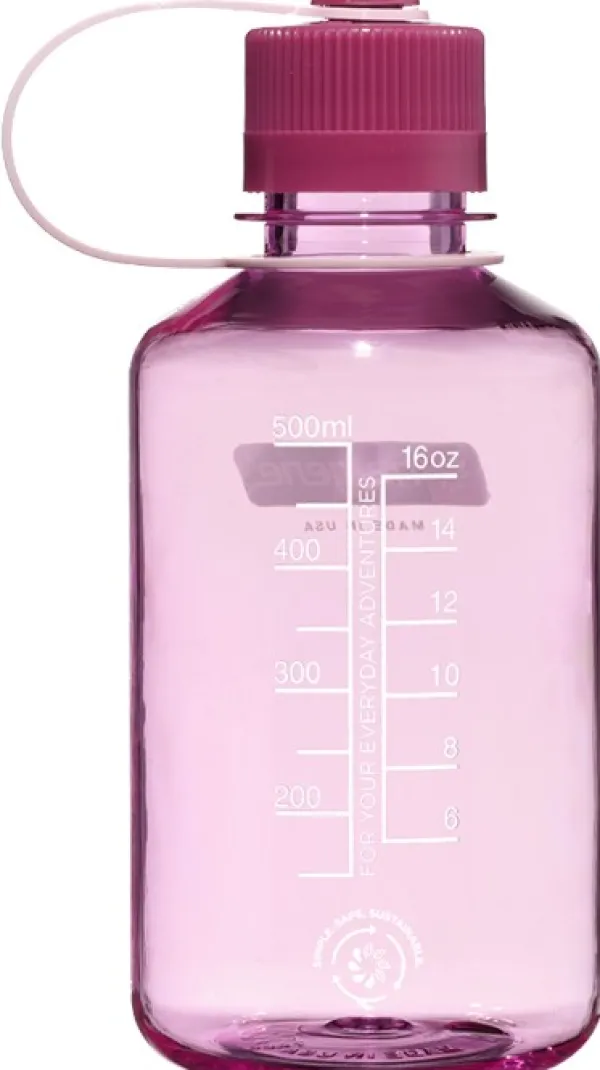 Nalgene Bottle 0,5 L Narrow Mouth Sustain Cosmo Pink| Juomapullot