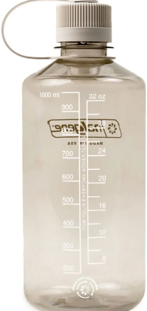 Nalgene Bottle 1 L Narrow Mouth Sustain Cotton| Juomapullot