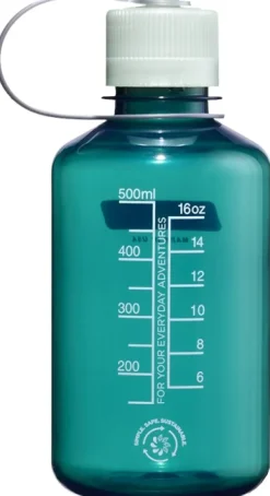 Nalgene Juomapullot^Bottle 0,5 L Narrow Mouth Sustain Trout green