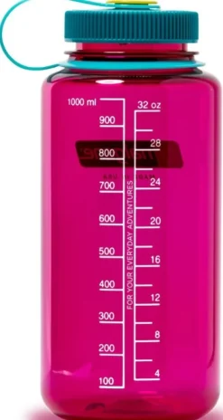 Nalgene Bottle 1 L Wide Mouth Sustain Eggplant| Juomapullot