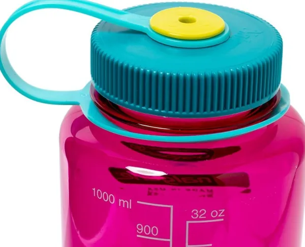Nalgene Bottle 1 L Wide Mouth Sustain Eggplant| Juomapullot