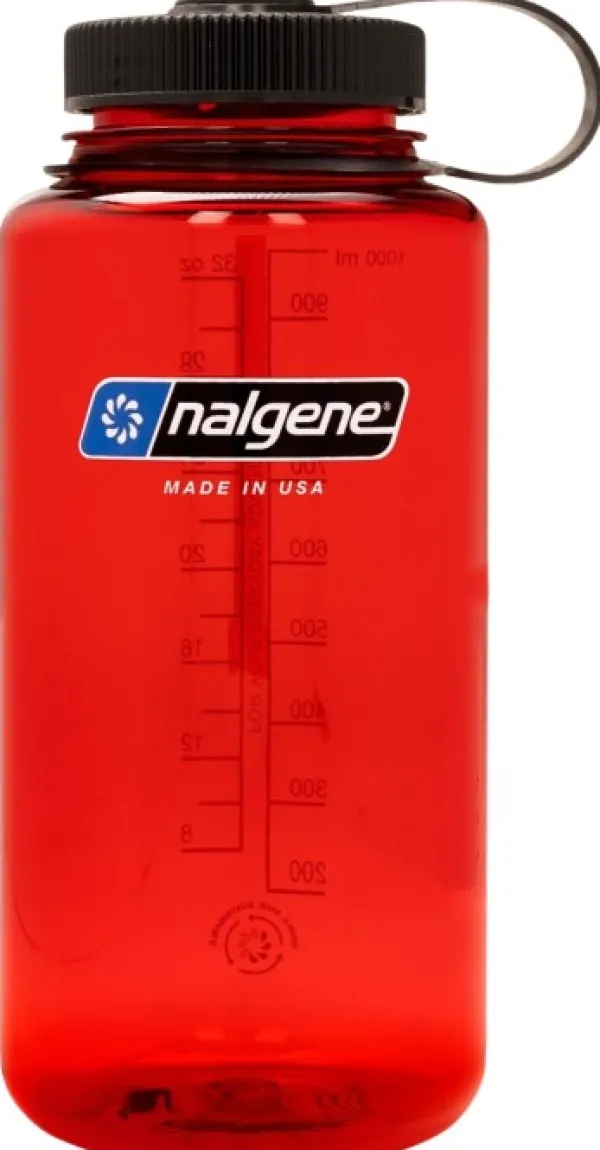 Nalgene Juomapullot^Bottle 1 L Wide Mouth Sustain Red
