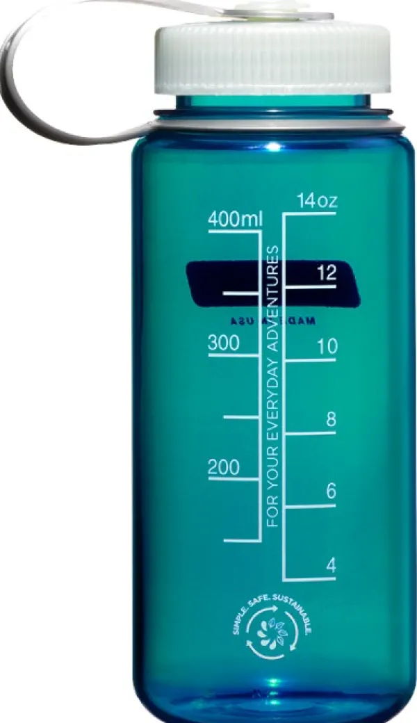 Nalgene Bottle 0,5 L Wide Mouth Sustain Trout green| Juomapullot