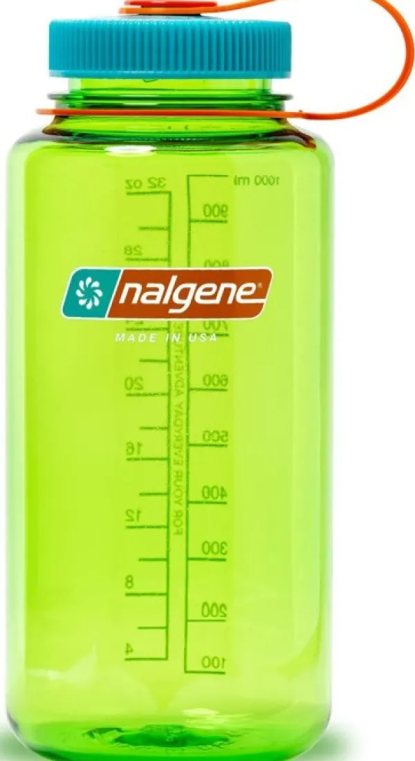Nalgene Bottle 1 L Wide Mouth Sustain Pear| Juomapullot