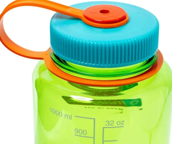 Nalgene Bottle 1 L Wide Mouth Sustain Pear| Juomapullot