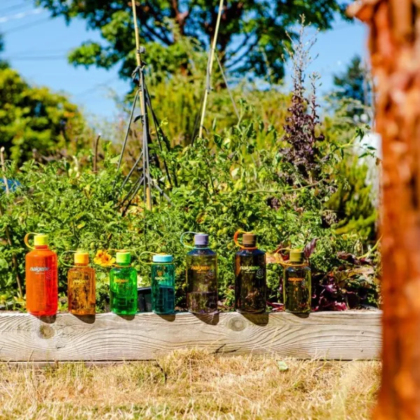 Nalgene Bottle 1 L Wide Mouth Sustain Pear| Juomapullot