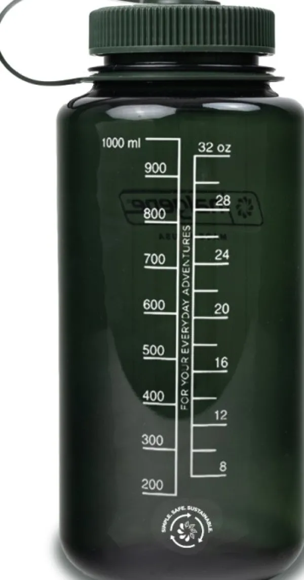 Nalgene ympäristöystävällinen pullo, 1 L, Jade Sustain| Juomapullot