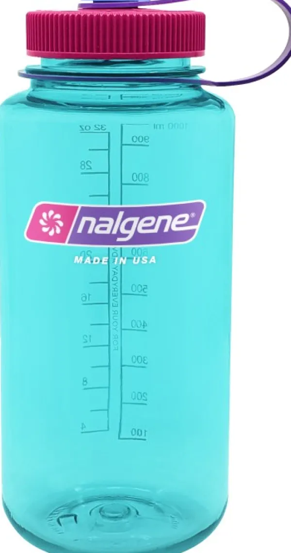 Nalgene ympäristöystävällinen pullo, 1 L, turkoosi| Juomapullot