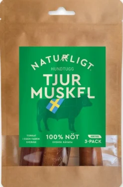 Naturligt Hundtugg Puruluut^Naturligt puruluu Härkälihasta 3-kpl