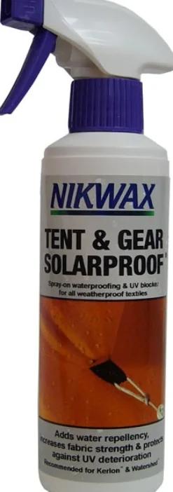 Nikwax Tent & Gear Solar Proof 500 ml -kyllästesuihke| Tekstiilinhoito