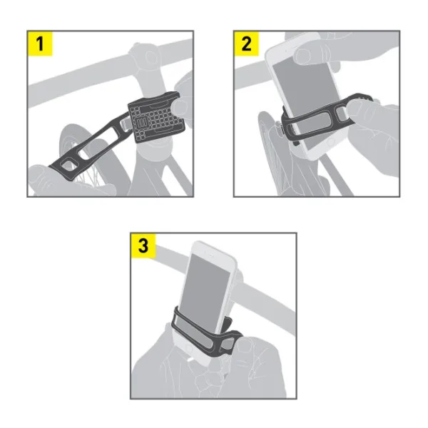 Nite Ize HandleBand Puhelinpidike Vihreä| Matkatarvikkeet