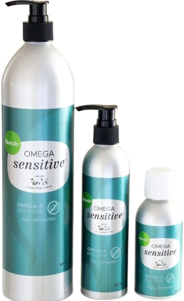 Nutrolin Omega Sensitive 260 ml| Ravintolisät/Vitamiinit