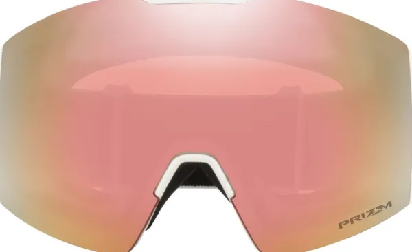 Oakley Suojalasit Ja Laskettelukypärät^Fall Line L laskettelulasit, Matte White PRIZM Rose Gold