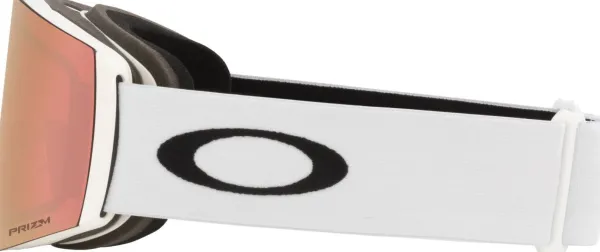 Oakley Suojalasit Ja Laskettelukypärät^Fall Line L laskettelulasit, Matte White PRIZM Rose Gold
