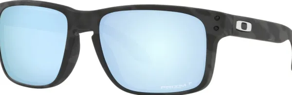 Oakley Aurinkolasit Kalastukseen^Holbrook Matte Black Camo Prizm Deep Water Polarized aurinkolasit